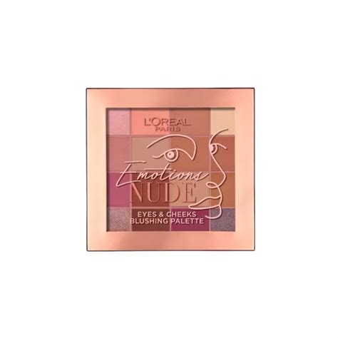 Paleta De Sombras De Olhos Emotions Of Nude Mega Shadow Loreal Cor De Sombra Rosa Mercadolivre