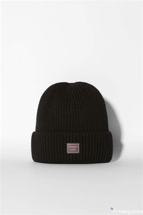 Bershka чёрная шапка женская | Головные уборы - NesipEtsin.com