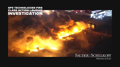 Sps Technologies Fire Class Action Lawsuit Sauder Schelkopf