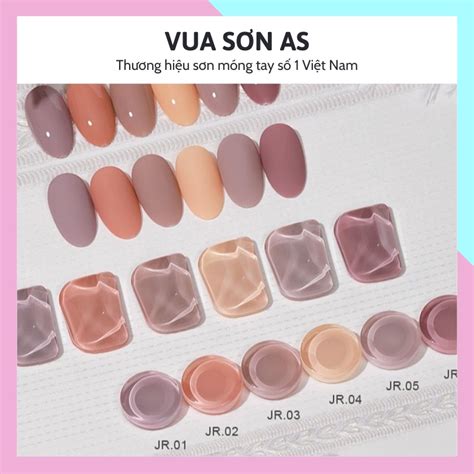 Mua S N Gel As M Ng Tay D Ng M Y H Tone M U H Ng Tr Nude Kem Vua S N
