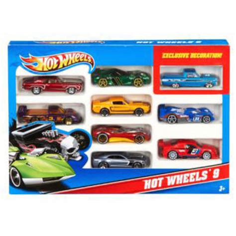 Coffret de 10 véhicules Hot Wheels Les styles peuvent varier Toys