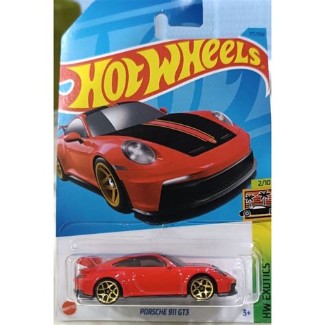 Hot Wheels Porsche GT Red Shopee Malaysia