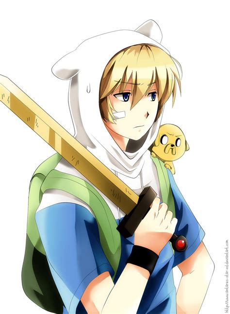 Finn The Human Without Hat Anime
