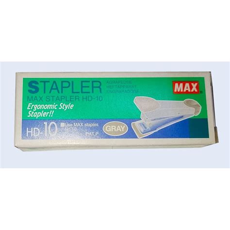 MAX Stapler HD-10 Ergonomic Style Stapler , MAX No. 10 stapler , MAX ...