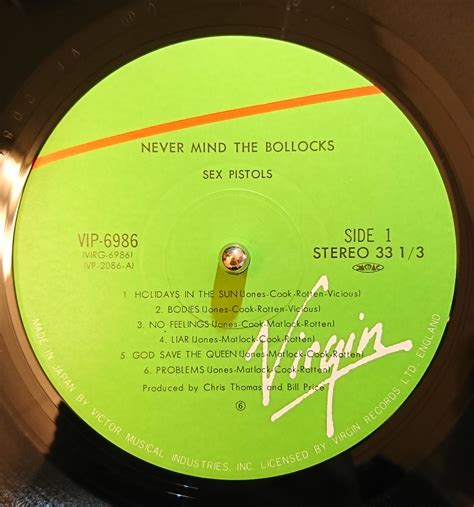 Sex Pistols Never Mind The Bollocks Here s The Sex Pistols 中古レコード通販買取のアカルレコーズ