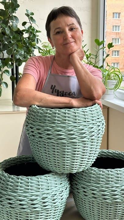 Кашпо своими руками #рукоделие #хобби #цветы #садоводство #садогород # ...