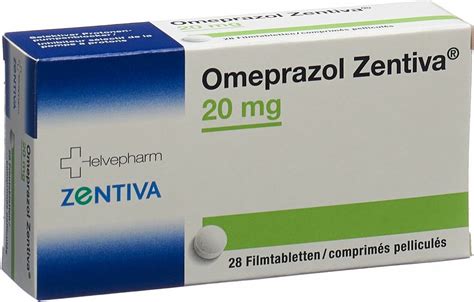 Omeprazol Zentiva Filmtabletten 20mg 28 Stück in der Adler Apotheke