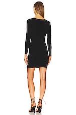 Alexander Wang Twinset Hybrid Bikini Dress W Crystal Logo In Black REVOLVE