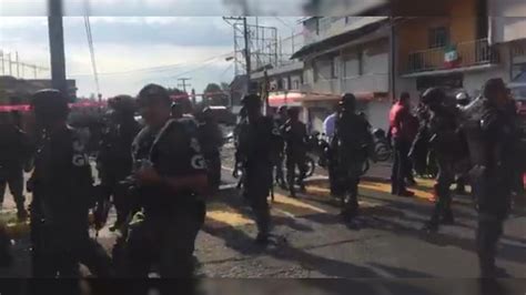 Se enfrentan delincuentes contra policías en Uruapan La Balanza