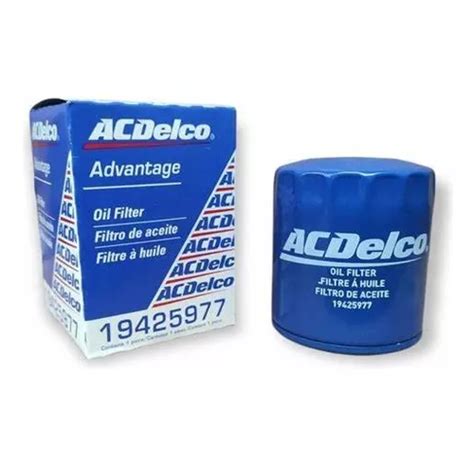 Filtro Aceite Motor Acdelco Onix Cavalier Spark Ng Aveo Ng