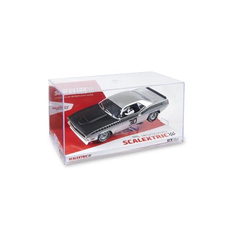 Comprar Coche De Scalextric Analogico Cuda Silver