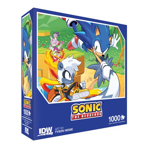 Idw Games Announces Premium Collector Sonic The Hedgehog Jigsaw Puzzles