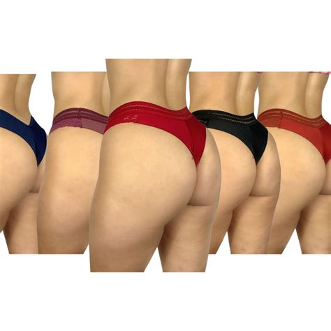 Kit 7 Calcinha Fio Duplo Calcinha Lingerie Sexy Shopee Brasil