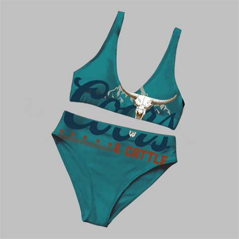Coors Cattle Two Piece Bikini Set Grishko