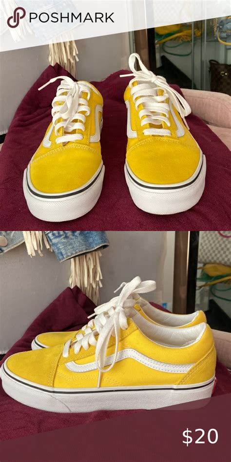 Vans Yellow Old Skool Vans Yellow Vans White Vans