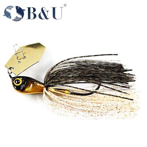 B & U-Fishing Lure с лезвием Спиннербейт, джиг-танцор, воблер Buzzbait ...