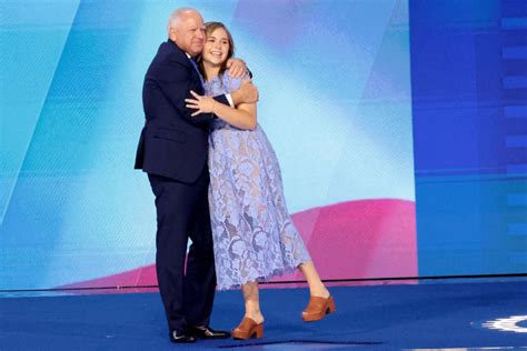 Tim Walz’s Daughter Hope Embraces Lace and Lilies in Self-Portrait