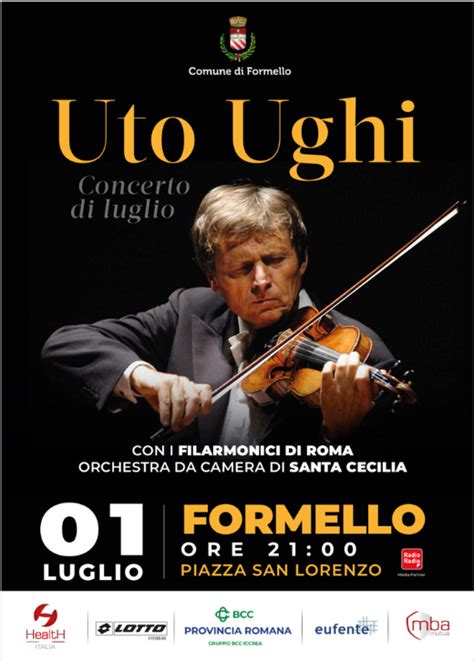 Uto Ughi In Concerto A Formello Autohotel News Roma