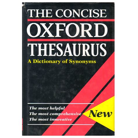 Oxford Thesaurus Dictionary