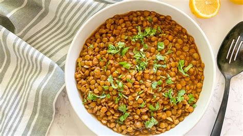 Easy Spiced Lentils Recipe