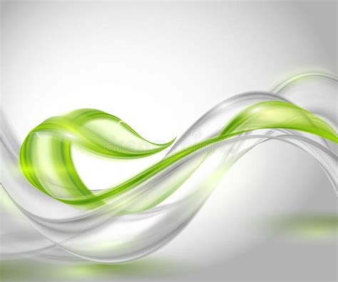 abstract waving background vector illustration geometric poster