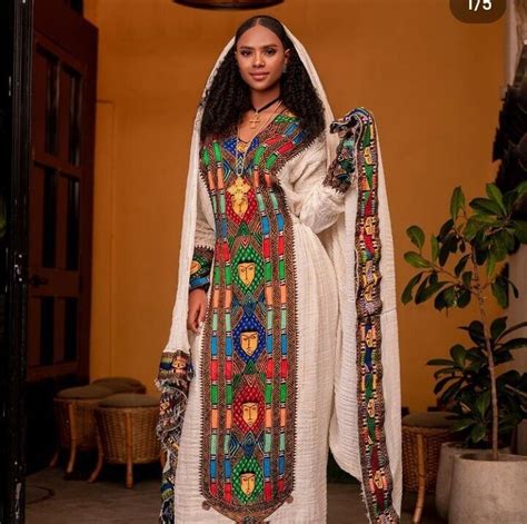 Eritrean And Ethiopian Habesha Traditional Dress Atelier Yuwa Ciao Jp