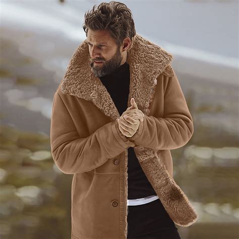 wool winter coat men