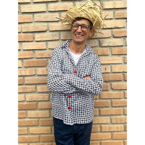 Festa Junina Roupa Masculina - CAMISA Masculina Festa junina São João Arraiá Roupa Quadrilha Jeca ...