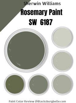 Sherwin Williams Rosemary Palette Coordinating And Inspirations