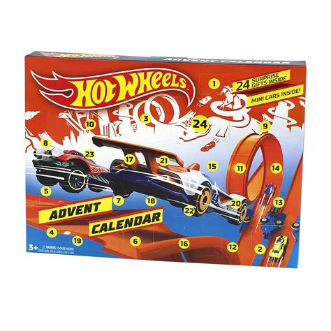 Kalendarz Adwentowy Hot Wheels Autka Akcesoria Ulubiony Bohater Hot Wheels Tytu Sklepu