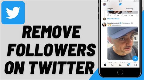 How To Remove Followers On Twitter Ios Android Youtube