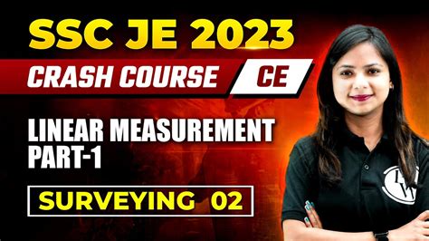 Ssc Je Surveying Linear Measurements Part Civil