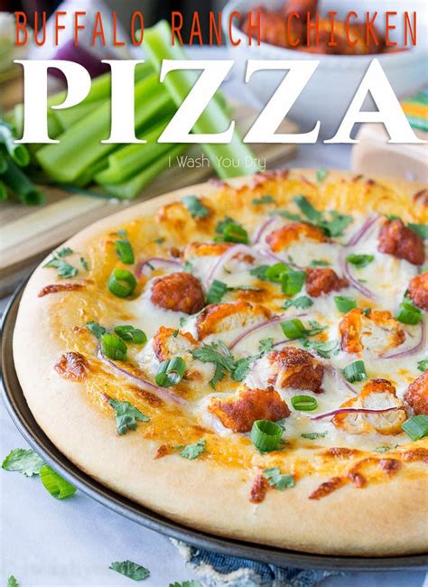 Ranch Dressing Pizza