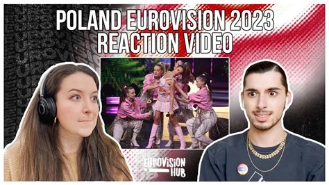 Poland Eurovision 2023 Reaction Blanka Solo Eurovision Hub