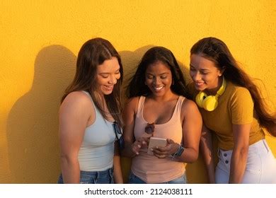 Group Sexy Girls Bikini Enjoying Laughing Stock Photo Shutterstock