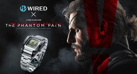 Metal Gear Solid V X Seiko Digiborg Watch