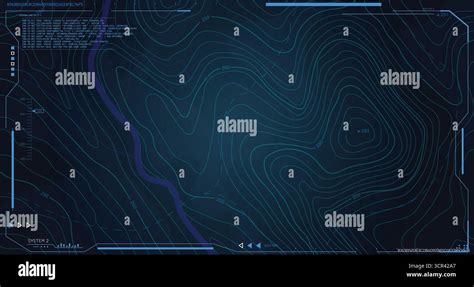 topographic map geographic terrain stock vector images alamy