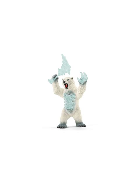 Schleich Eldrador 42510 Blizzard Bär Mit Waffe