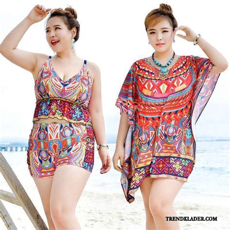 Bikini Dam Tre Stycken Kostym Sexig Randig Baddräkt Stål Svart Online