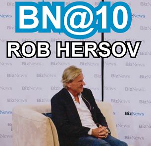 Rob Hersov Q A With Alec Hogg Gay Pages SA