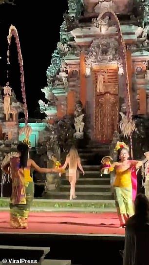 Tourist Arrested After Stripping Naked And Gatecrashing Sacred