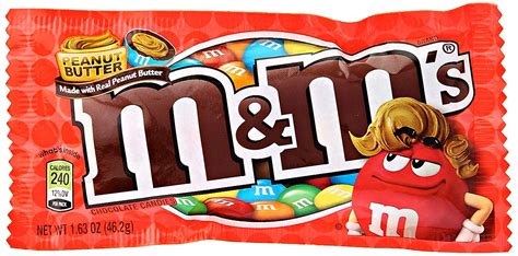 Mandms Peanut Butter Chocolate Candy Pack Of 12