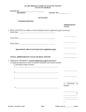 Petition To Probate Will In Solemn Georgia Courts Doc Template