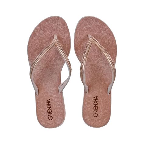 Chinelo rasteira Grendha Mais Açaí Energia Nude Claro III Shopee Brasil