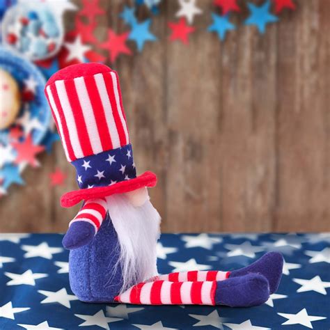 Deyared Patriotic Dolls 4th of July Decorations Fourth of July Gnome