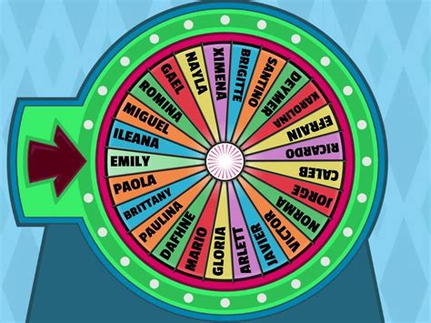 Preguntas Aleatorias Spin The Wheel