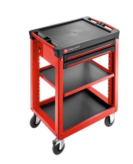 Facom ROLL UC3S2DM3 2 Drawer 3 Level Mobile Workshop Tool Trolley