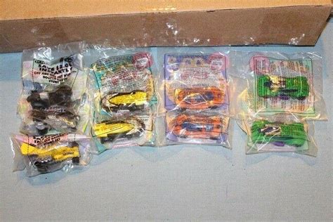 Mcdonald S Happy Meal Toys Hot Wheels Vehicles Lot Of New Old Stock