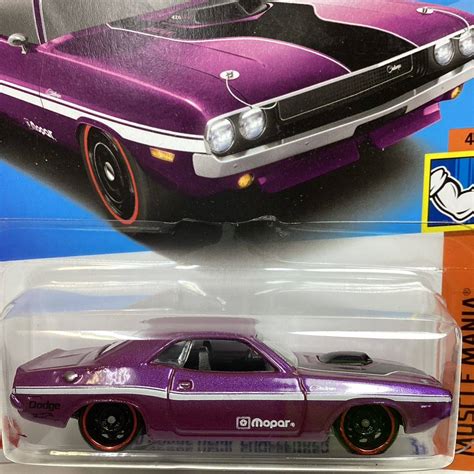 未使用に近いWalgreens限定カラーホットウィール ダッジ ヘミ チャレンジャー Hot Wheelsの落札情報詳細