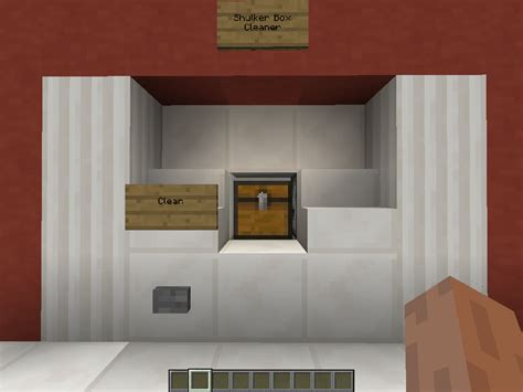 how to clean a shulker box